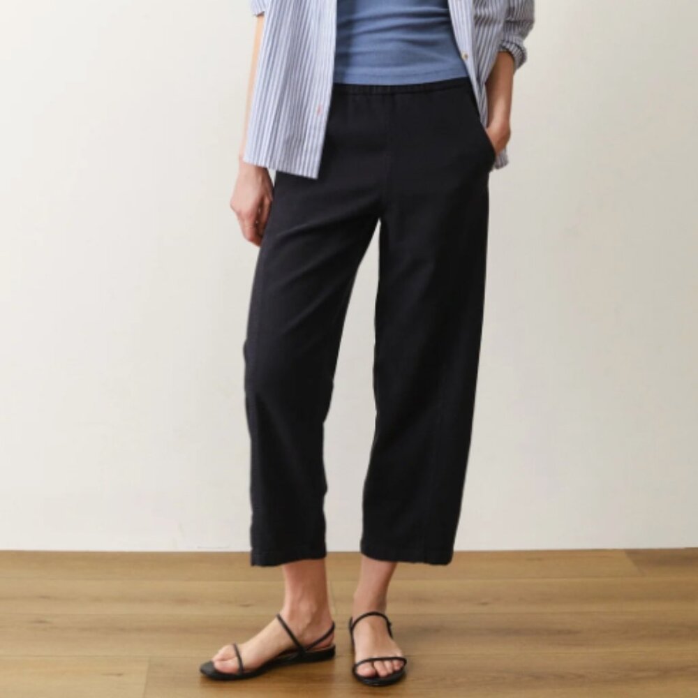 Women's Marine Layer Piper Pant (Black)
